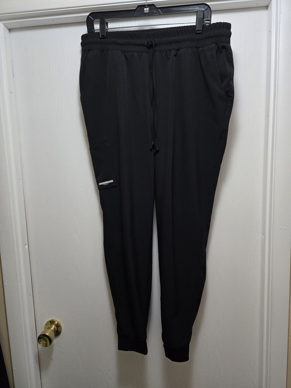 Skechers Black Women's Jogger Pants with Cargo Pocket Detail